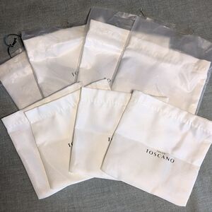 Tosca Toscano White Coaster Dust Bags Set